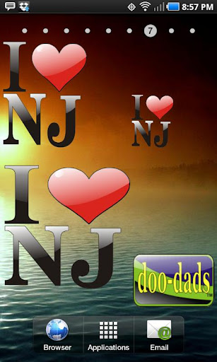 I Love NJ doo-dad