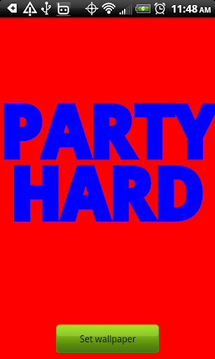 Party Hard Wallpaper