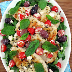 Greek Chicken with Kalamata Olives and Feta