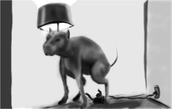 Doggy-Lamp from the internet
