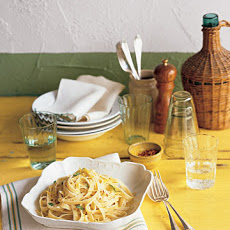 Fettuccine with Lemon, Mint, and Parmesan