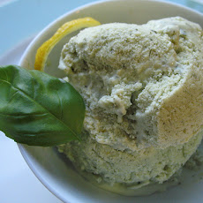 Basil-Lemon Ice