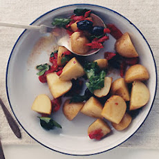 Potato Salad with Olives and Peppers