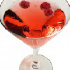 Chopin Poinsettia Martini
