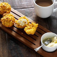 Garlic and Sun-Dried Tomato Corn Muffin