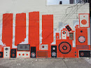 Speakers Mural