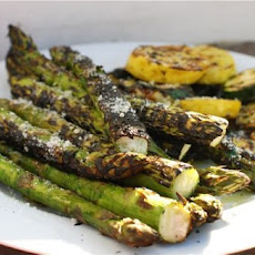 Grilled Parmesan Asparagus