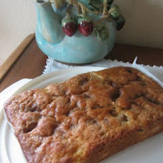 Rhubarb Brown Sugar Loaf