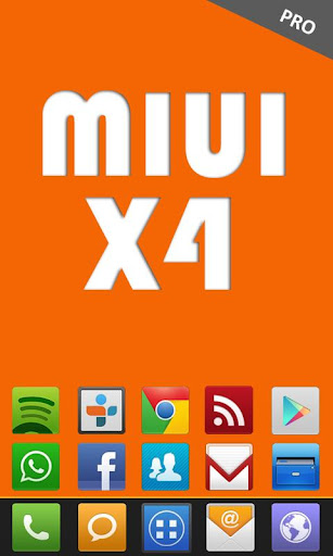 MIUI X4 Go Apex ADW Theme PRO