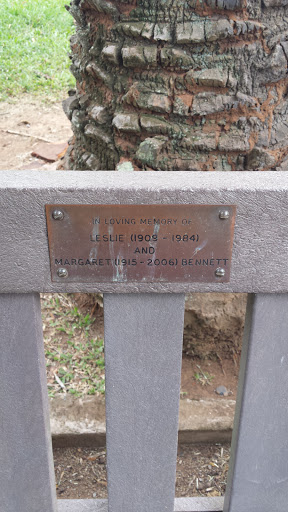 Bennett's Memorial Bench