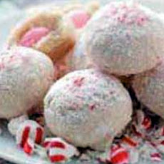 Swirled Holiday Snowball Cookies