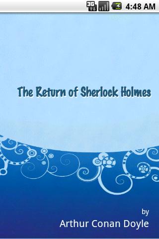 The Return of Sherlock Holmes