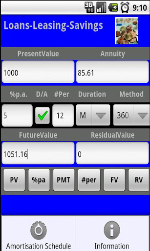 Financial Calculator en