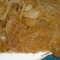 Onions & Applesauce - Lovely Pork Side Dish !