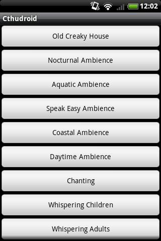 Cthudroid - Soundboard for DMs