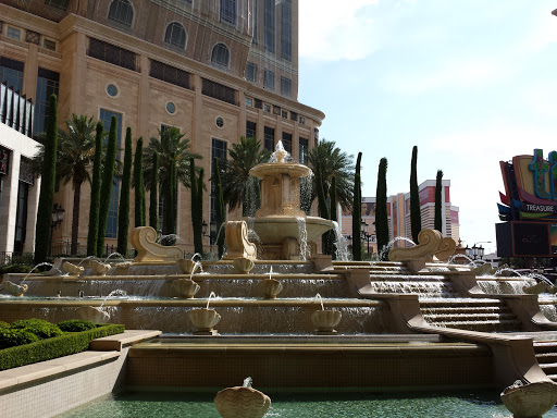 Big Water Fountain at Palazzo