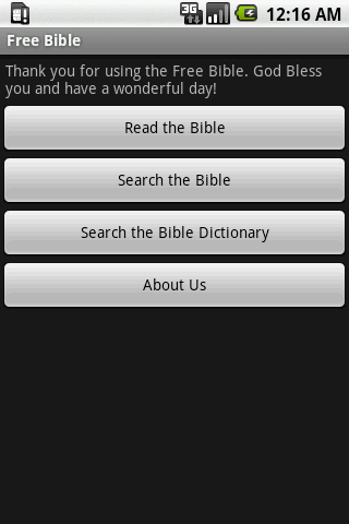 Free Bible 4 Android