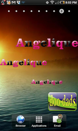 Angelique doo-dad