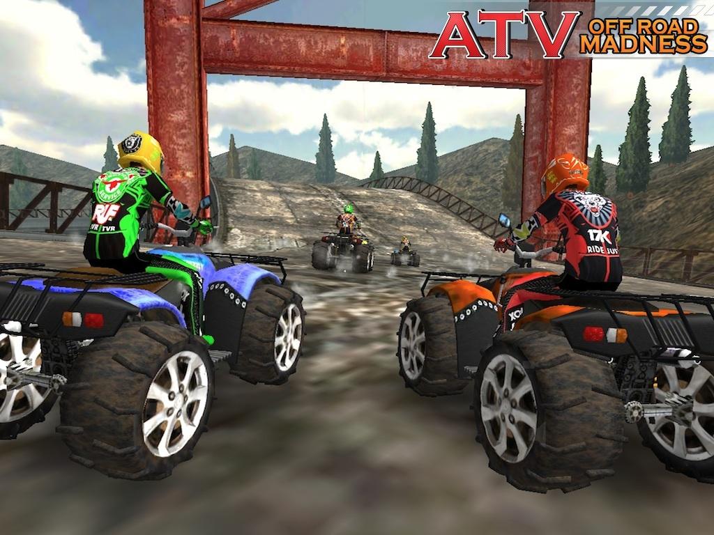 Android application ATV OffRoad Madness screenshort