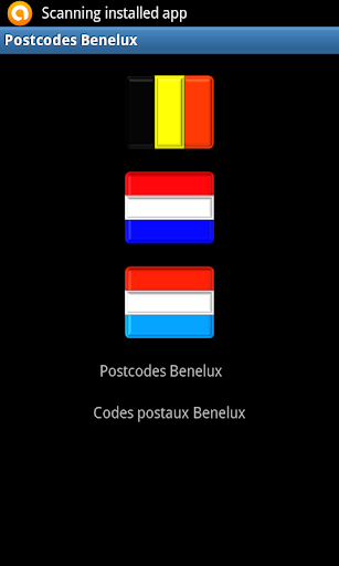 Postcodes Benelux