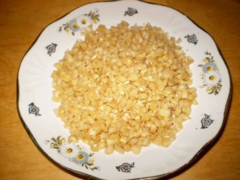Susmulkinti žemės riešutai