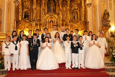 Primeras Comuniones del Domingo 4 de mayo de 2008