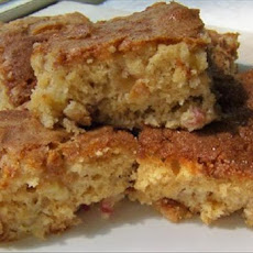 Simple Rhubarb Cake