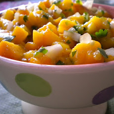 Grilled Peach Salsa