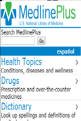 NIH MedlinePlus Mobile