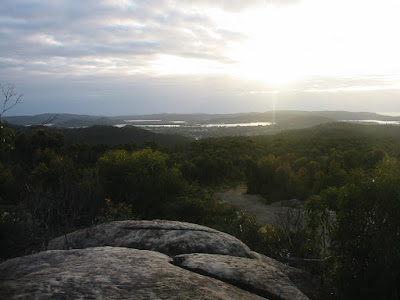 Mt Wondabyne to Woy Woy the next morning.