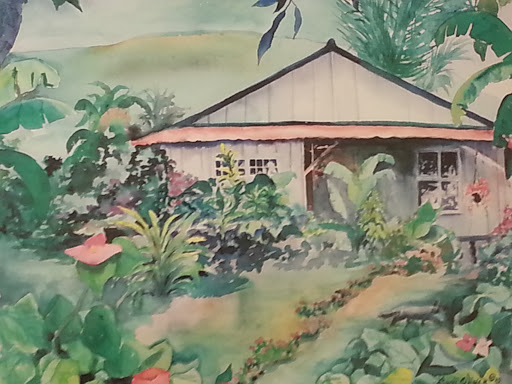 Hawaiian Garden Mural