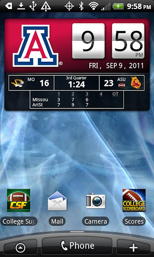 Arizona Wildcats Live Clock