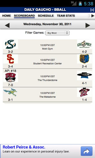 免費下載運動APP|UCSB Basketball by StatSheet app開箱文|APP開箱王