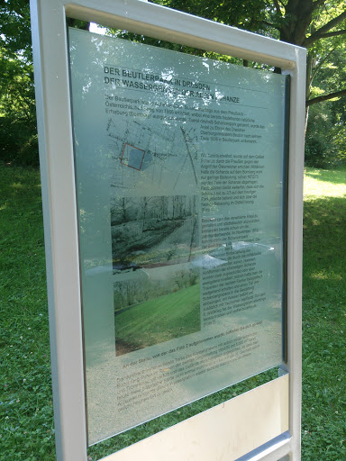 Gedenktafel Wassergraben Beutlerpark