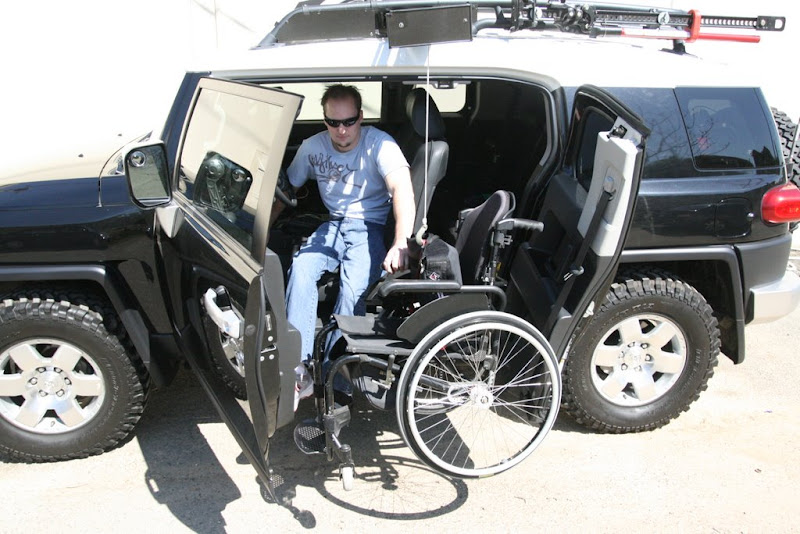 Possible ideas to help my older, paraplegic, brother get into my jeep