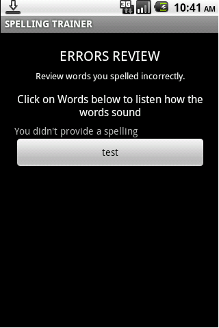 【免費教育App】Spelling Trainer-APP點子