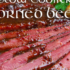 Guinness Glazed Slow Cooker Corned Beef