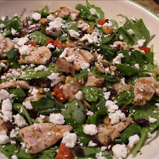 Grilled Chicken and Shiitake Mushroom Salad