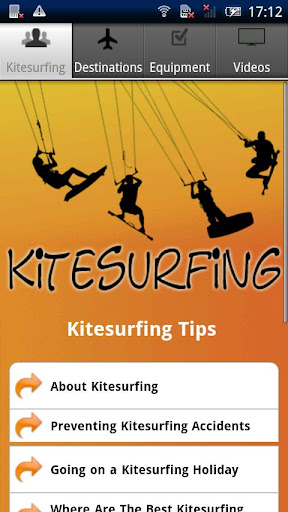 Kitesurfing