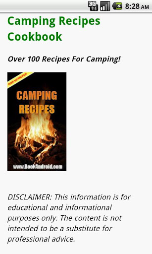 【免費書籍App】Camping Recipes-APP點子