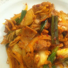 Stir-Fry Pork and Jicama