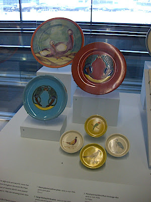 Painted &amp; glazed plates &amp; coasters