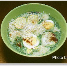 Hungarian Three Coin Spinach-Potato Soup