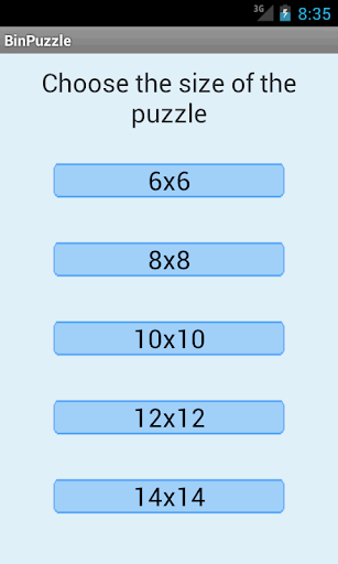 Binary Puzzle Solver