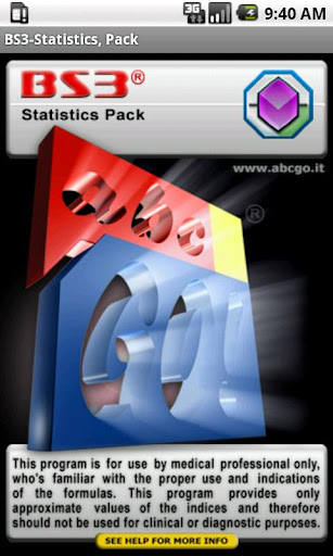 BS3 Statistics Pack