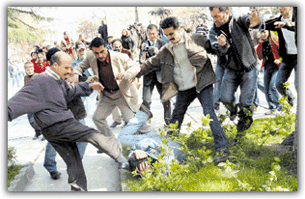 Kürt işçilere linc trabzon