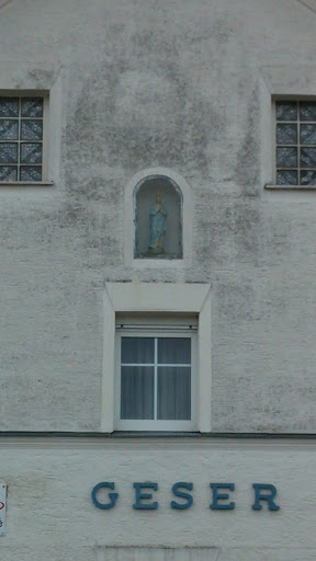 Marienfigur im Geser-Haus