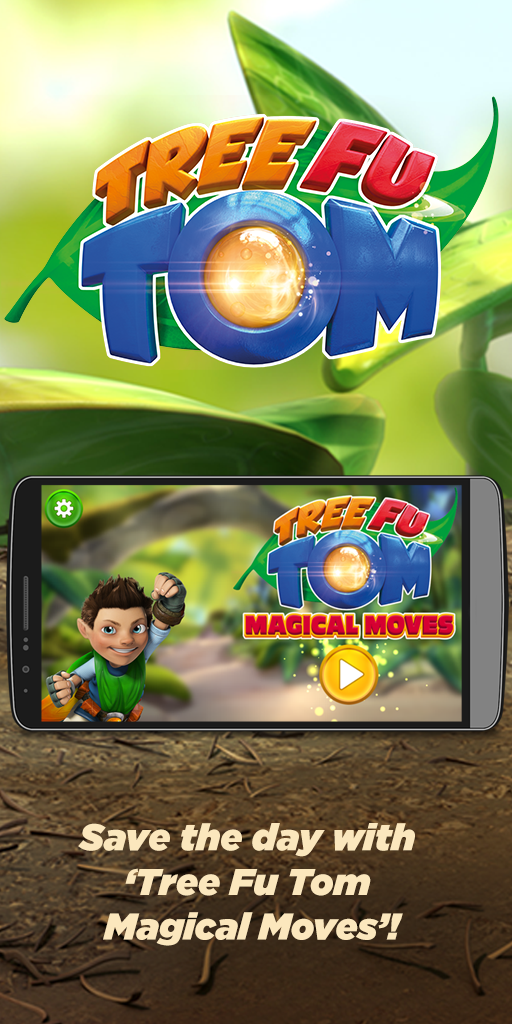Android application Tree Fu Tom Magical Moves screenshort