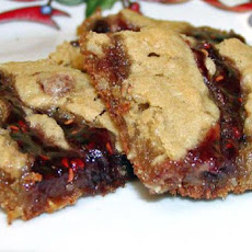 Oatmeal Peanut Butter Strawberry Bars