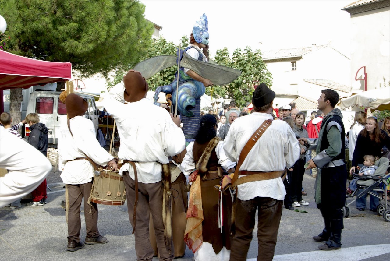 Fête médiévale à Cruas (Ardèche) - Et lorsque ménestrels et elfes se mélangent…